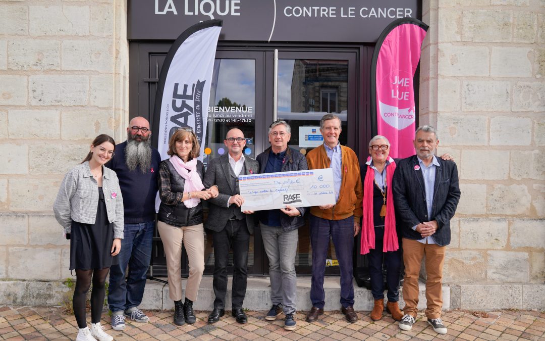 RARE 2021 : 10 000€ collectés pour la Ligue contre le cancer