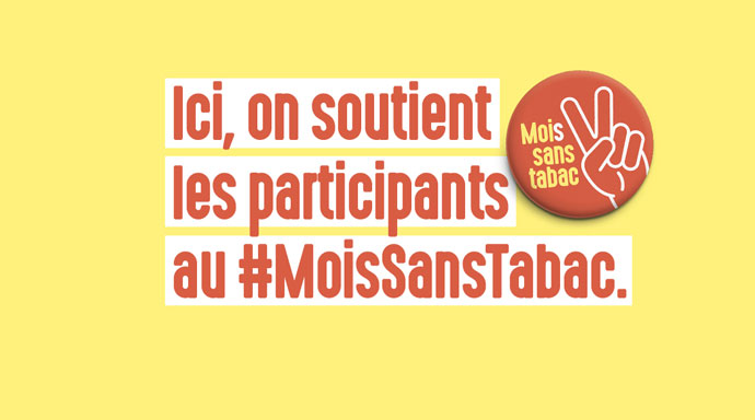 La Ligue contre le cancer Gironde soutient le #MoisSansTabac 2021 !
