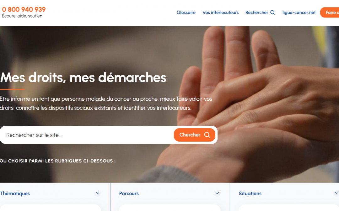 Le nouveau site « Mes Droits, Mes Démarches » à votre service !