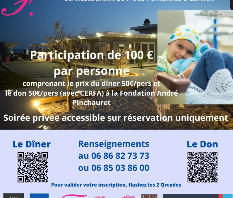 SOIREE CARITATIVE 23 JUIN 2023